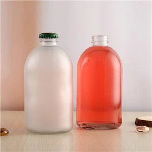 زجاجات مجرى الصودا الزجاجية